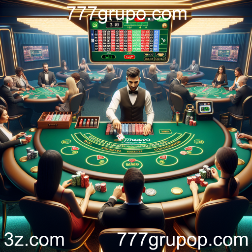 A Experiência Imersiva do Cassino Ao Vivo no 777grupo.com